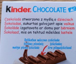 Czy każde użycie Comic Sansa otwiera bramy piekielne? 2 kinder czekolada comic sans